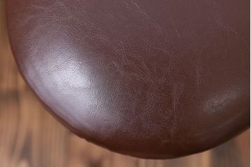 ラフジュ工房オリジナル　座面クッション付きスツール2脚セット(椅子、イス、チェア)