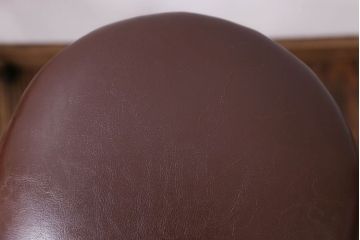 ラフジュ工房オリジナル　座面クッション付きスツール2脚セット(椅子、イス、チェア)