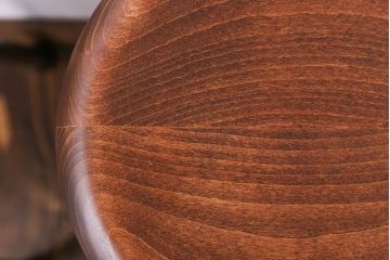 ラフジュ工房オリジナル　ワークスツール(椅子、イス)2脚セット