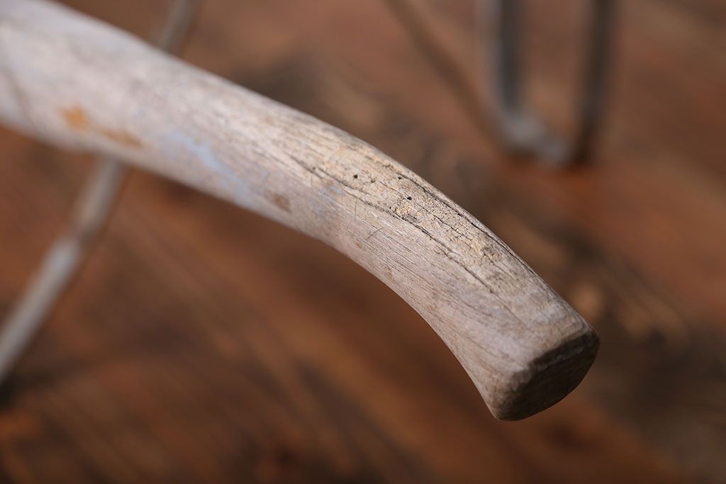 フランスアンティーク　シャビーなかわいい一輪車(手押し車、ガーデニング)