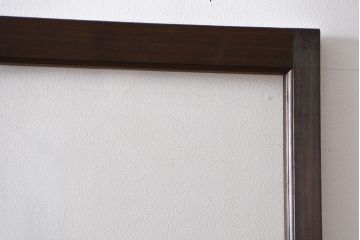 アンティーク　シンプルで上質な作りのガラス戸3枚セット(引き戸、建具)