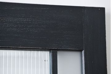 アンティークペイント モールガラス入りの細身ドア(扉)