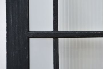 アンティークペイント モールガラス入りの細身ドア(扉)