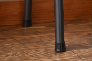 レトロ家具　昭和レトロ 天板一枚板　鉄脚ベンチ(1)