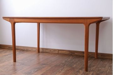 ヴィンテージ家具　北欧ビンテージA.H.Mackintosh(マッキントッシュ)エクステンションテーブル(ダイニングテーブル)