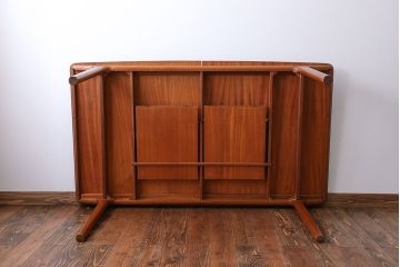 ヴィンテージ家具　北欧ビンテージA.H.Mackintosh(マッキントッシュ)エクステンションテーブル(ダイニングテーブル)