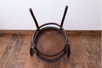 アンティーク家具　イギリスアンティーク ベントウッド(曲げ木)アームチェア(椅子、イス)