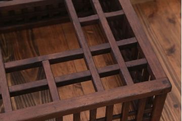 アンティーク雑貨　古民具・骨董 作り込みが秀逸なこたつやぐら(炬燵櫓)