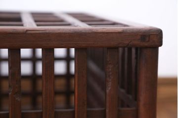 アンティーク雑貨　古民具・骨董 作り込みが秀逸なこたつやぐら(炬燵櫓)