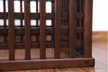 アンティーク雑貨　古民具・骨董 作り込みが秀逸なこたつやぐら(炬燵櫓)