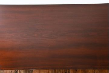 レトロ家具　昭和レトロ　天板一枚板　古材を使った鉄脚テーブル(5)(作業台)