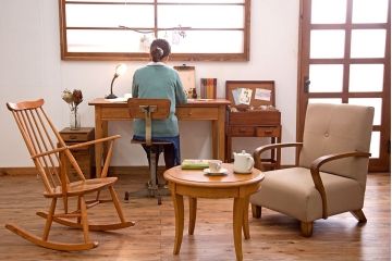 レトロ家具　アンティーク　レトロな1人掛けソファ(シングルソファ)