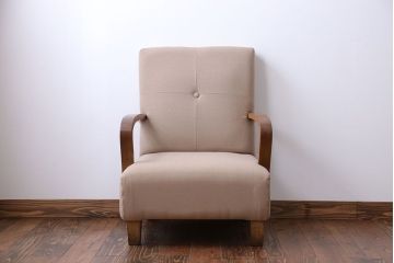 レトロ家具　アンティーク　レトロな1人掛けソファ(シングルソファ)