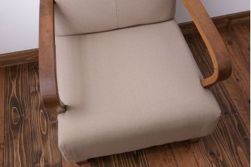 レトロ家具　アンティーク　レトロな1人掛けソファ(シングルソファ)