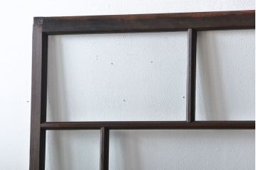 大正ロマン クリアガラス引き戸 1枚(パーテーション、ガラス戸、間仕切り)