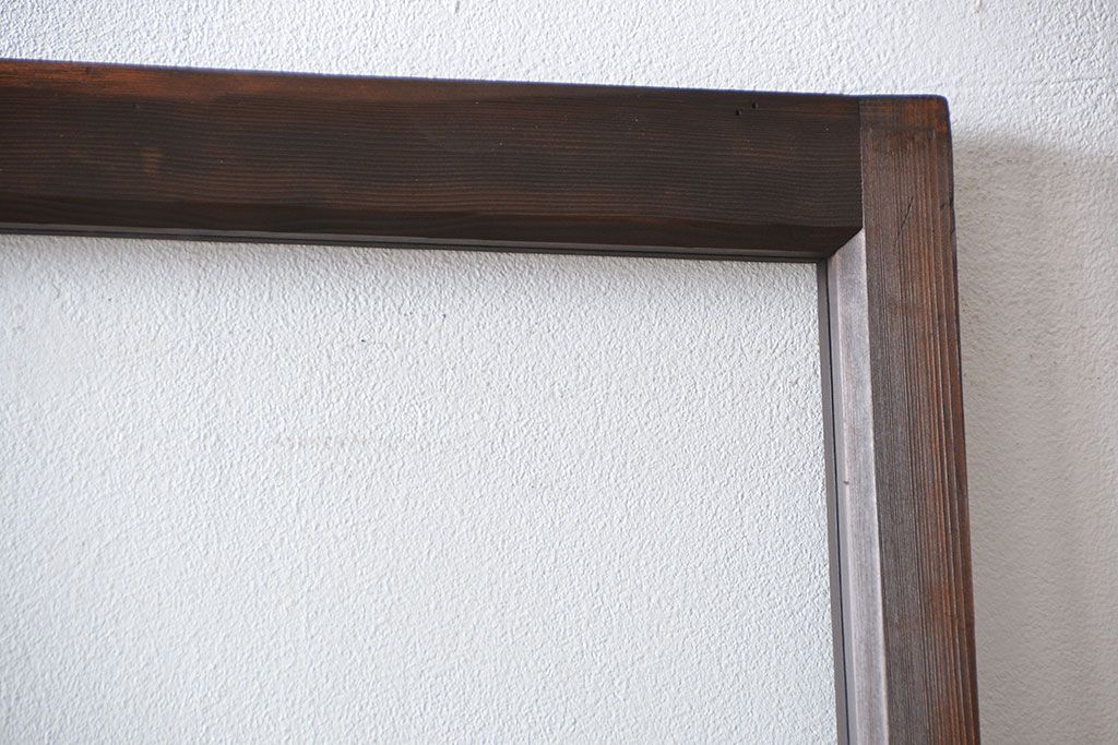 大正ロマン クリアガラス引き戸 1枚(パーテーション、ガラス戸、間仕切り)