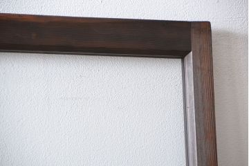 大正ロマン クリアガラス引き戸 1枚(パーテーション、ガラス戸、間仕切り)