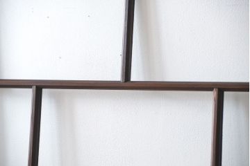 大正ロマン クリアガラス引き戸 1枚(パーテーション、ガラス戸、間仕切り)