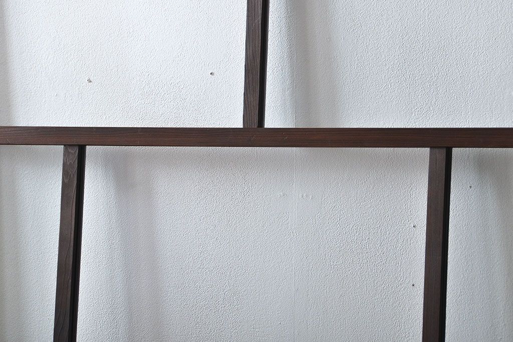 大正ロマン クリアガラス引き戸 1枚(パーテーション、ガラス戸、間仕切り)