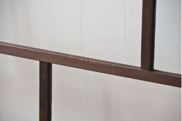 大正ロマン クリアガラス引き戸 1枚(パーテーション、ガラス戸、間仕切り)