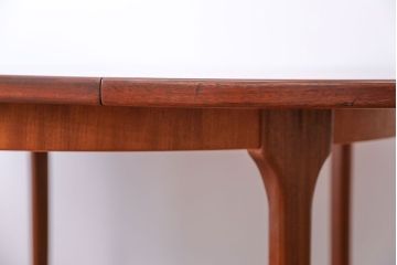 北欧家具 マッキントッシュ製チーク材エクステンションテーブル(1)