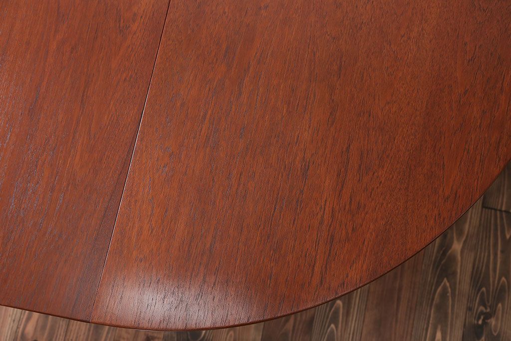 北欧家具　チーク材エクステンションテーブル(2)