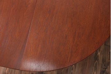 北欧家具　チーク材エクステンションテーブル(2)