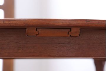 北欧家具　チーク材エクステンションテーブル(2)