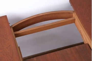 北欧家具　チーク材エクステンションテーブル(2)