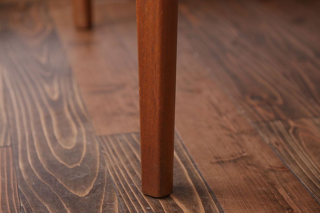 北欧家具　チーク材エクステンションテーブル(2)