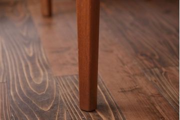 北欧家具　チーク材エクステンションテーブル(2)