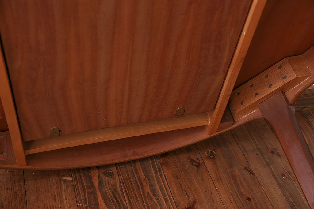 北欧家具　チーク材エクステンションテーブル(2)