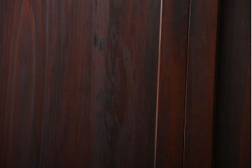 古民具・骨董 太い框組の上質な杉材一枚板 幅せま帯戸 4枚セット(板戸、和風建具)