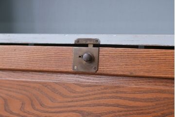 アンティーク家具　アンティーク　小振りなペイントライティングビューロー