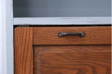 アンティーク家具　アンティーク　小振りなペイントライティングビューロー