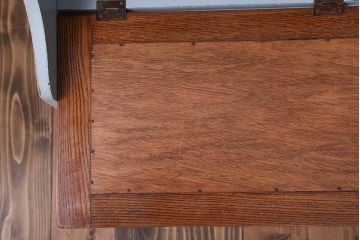 アンティーク家具　アンティーク　小振りなペイントライティングビューロー