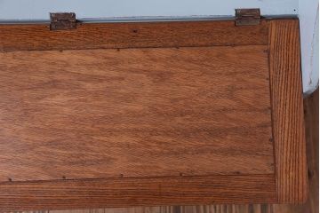 アンティーク家具　アンティーク　小振りなペイントライティングビューロー