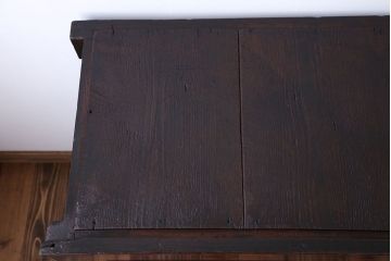 アンティーク家具　古民具・骨董 前面桜材と欅材!帳場箪笥(時代箪笥)