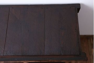 アンティーク家具　古民具・骨董 前面桜材と欅材!帳場箪笥(時代箪笥)
