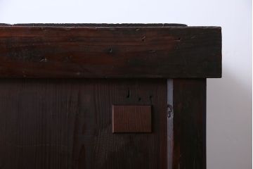 アンティーク家具　古民具・骨董 前面桜材と欅材!帳場箪笥(時代箪笥)