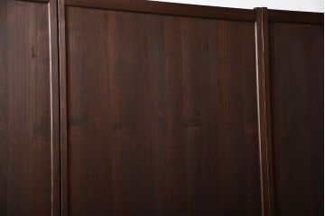 アンティーク 鏡板が桐材の上品な板戸 4枚セット(引き戸、帯戸)