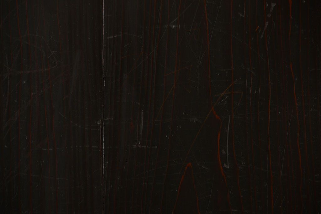 古民具・骨董 煤けた味のある板戸 4枚セット(帯戸、引き戸)