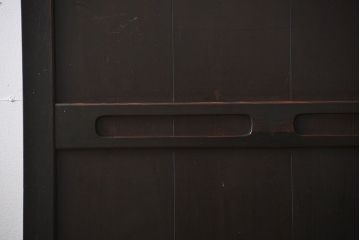 古民具・骨董 使い込まれた帯戸 2枚セット(板戸)