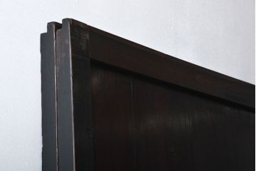 古民具・骨董 使い込まれた帯戸 2枚セット(板戸)