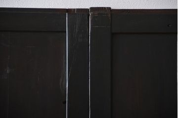 古民具・骨董 使い込まれた帯戸 2枚セット(板戸)