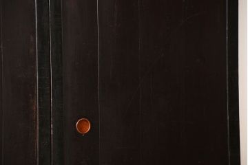 古民具・骨董 使い込まれた帯戸 2枚セット(板戸)