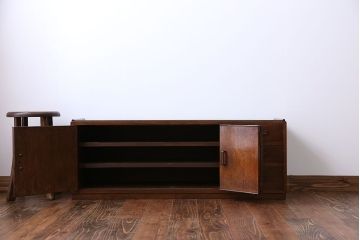 アンティーク家具　テレビ台にぴったり!アンティークローボード