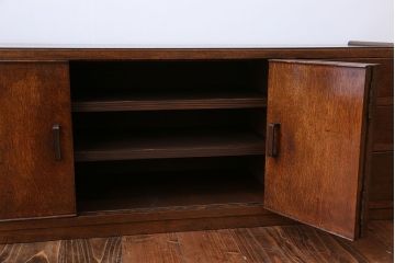 アンティーク家具　テレビ台にぴったり!アンティークローボード