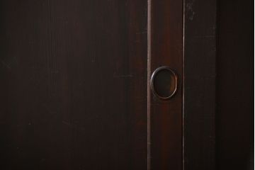 古民具・骨董 杉材一枚板 味わい深い板戸 3枚セット(帯戸)