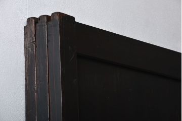 古民具・骨董 杉材一枚板 味わい深い板戸 3枚セット(帯戸)